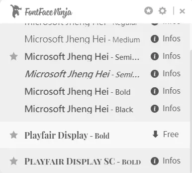 Fontface Ninja(Fonts Ninja)教學:Chrome 查網頁字體